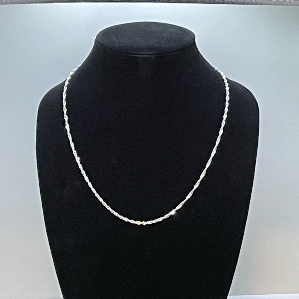 Spiral Sterling necklace